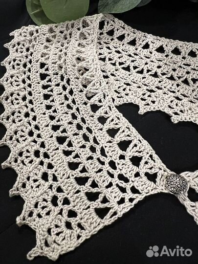 Воротнички кружевные (крючком)
