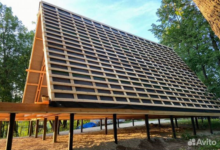 Строительство домов афрейм