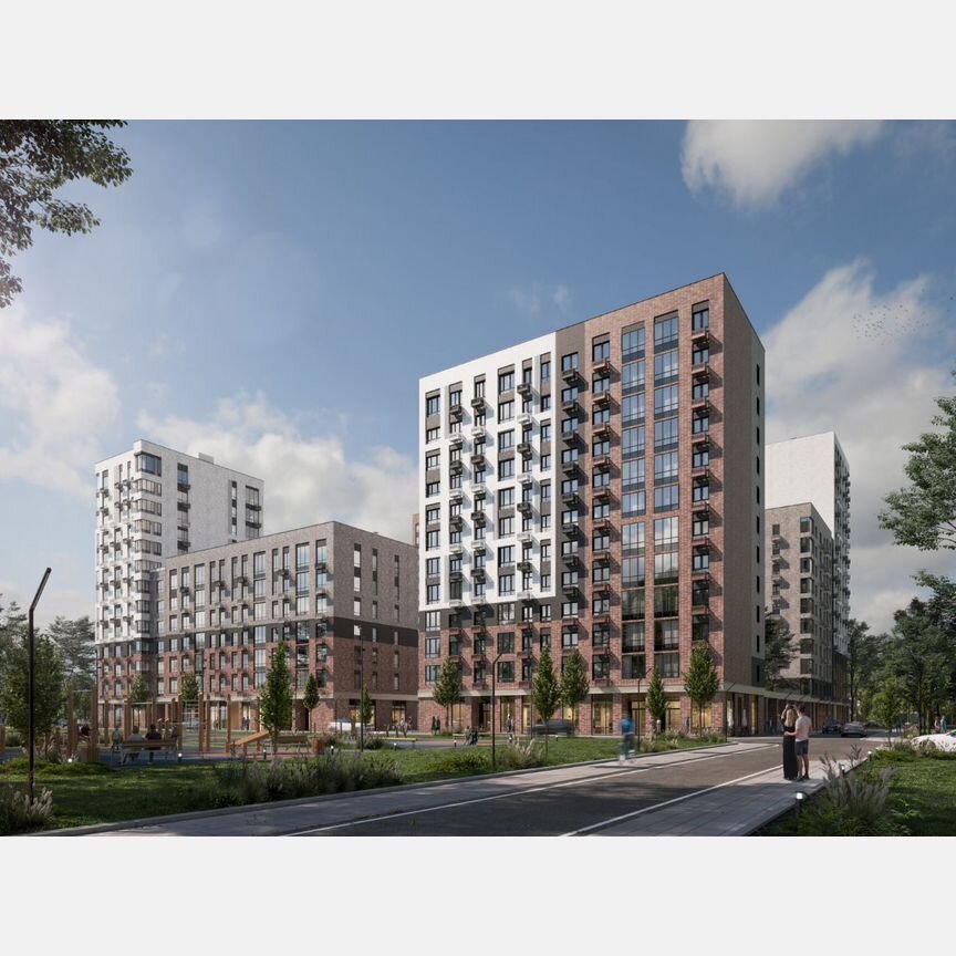 2-к. квартира, 57,6 м², 12/14 эт.