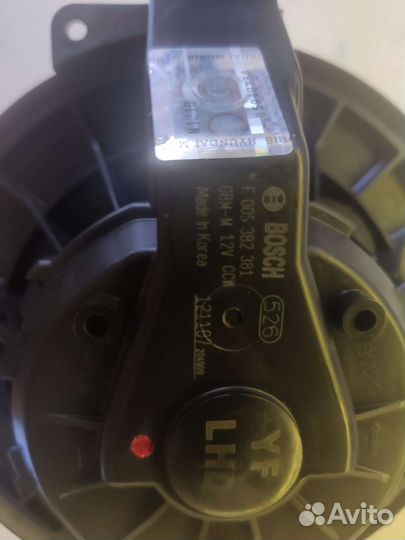 Новый мотор печки Hyundai sonata yf оригинал