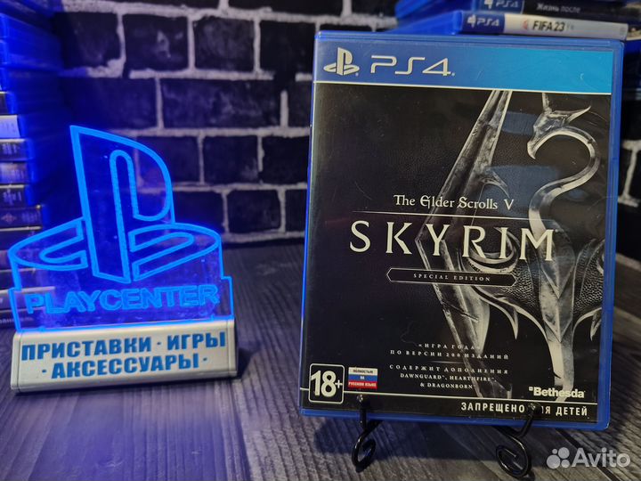 The elder scrolls v skyrim PS4 диск