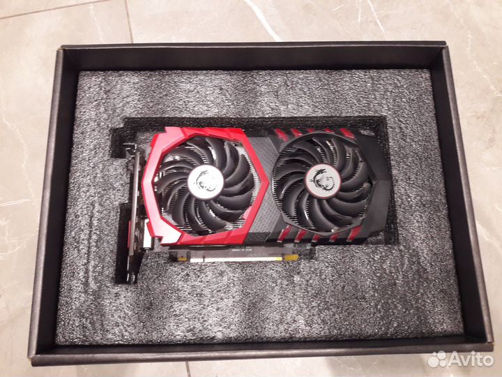 Видеокарта GeForce GTX 1050 Ti gaming X 4G