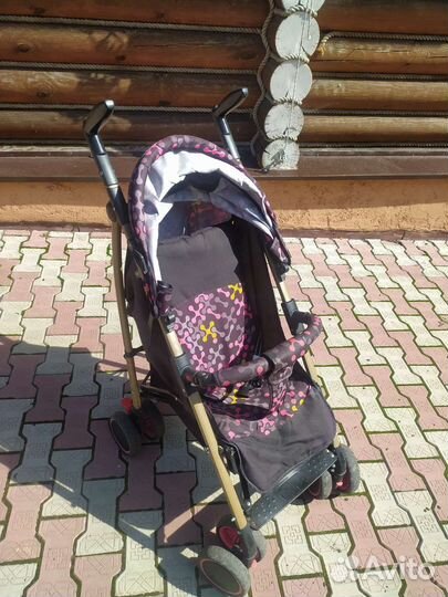 Прогулочная коляска трость бу