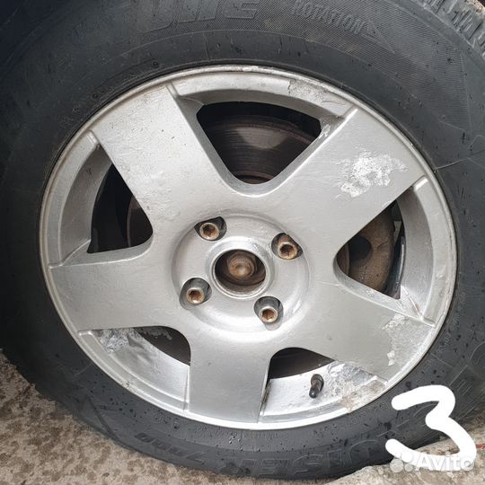 Колеса r 15 зимние 195 65