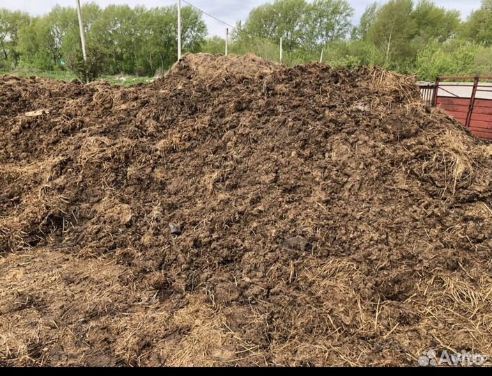 Перегной навоз конский