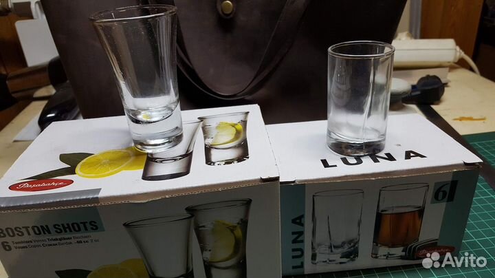 Стопки рюмки стекло