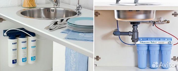 Установка и обслуживание фильтров для воды)