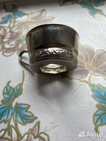 Подстаканник из мельхиора