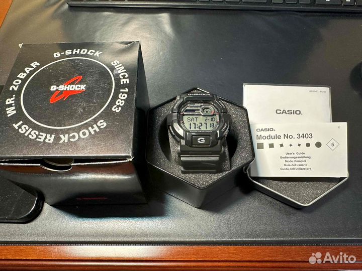 Японские наручные часы Casio G-Shock GD-350-1E