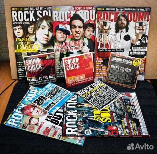 Rock Sound (Англия) + CD и Rock One (Франция) + CD