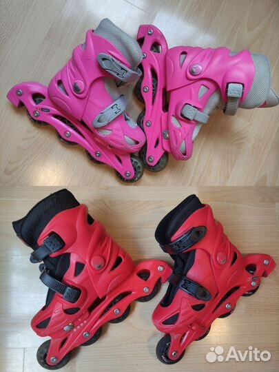 Ролики детские раздвижные 32-35