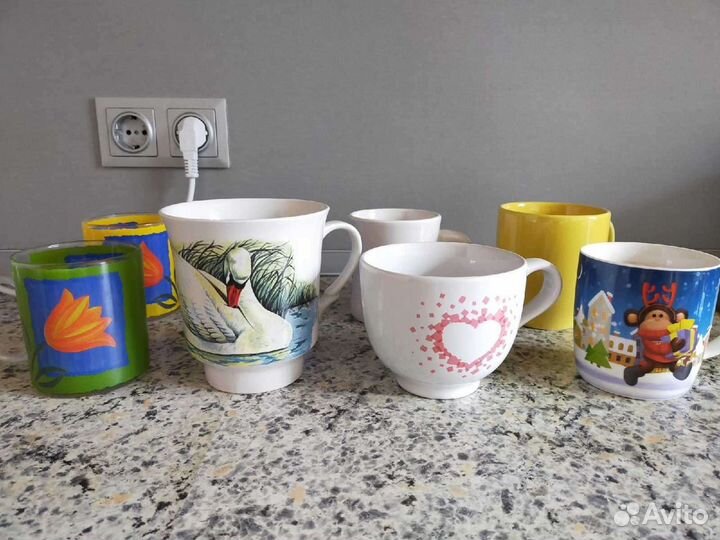 Чашки 8 штук