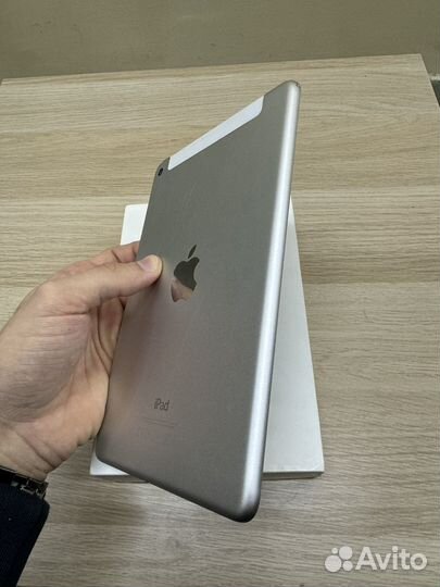 iPad Mini 4 128Gb LTE RU/A Акб92 Оригинал Коробка