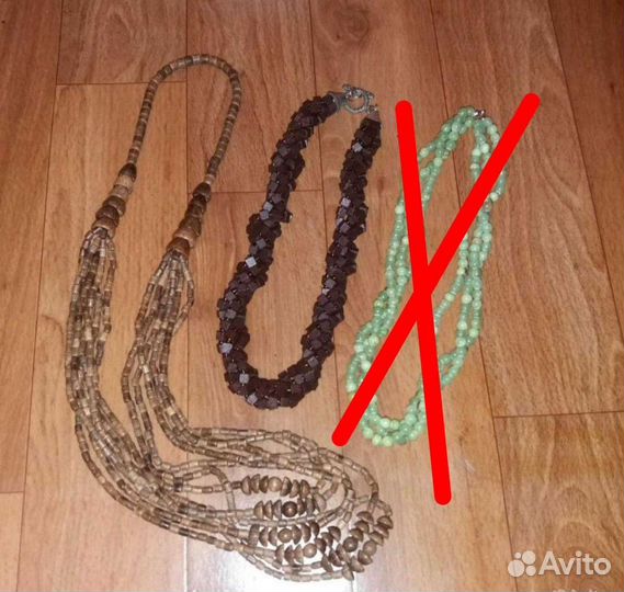 Бусы СССР и бижутерия