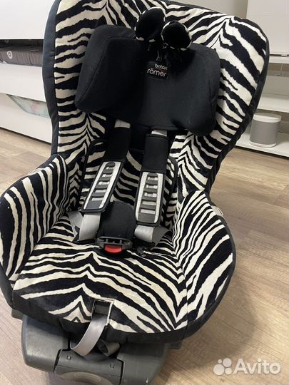 Автокресло Britax Roemer King Plus smart zebra