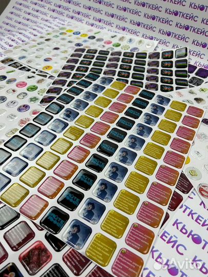 3D стикеры оптом с вашим дизайном