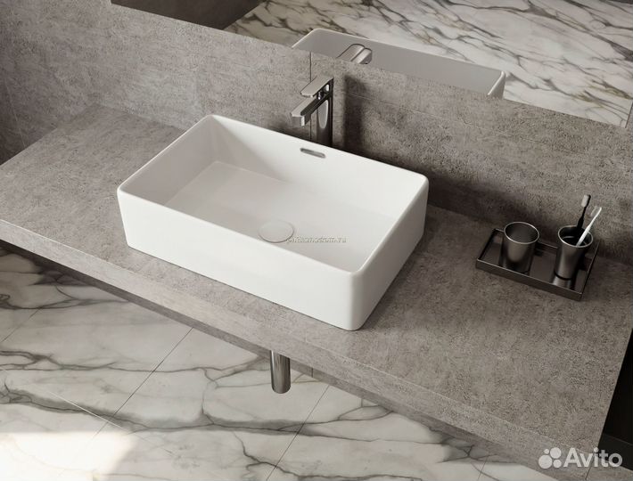 Раковина Allen Brau Fantasy 55 4.11003.20 белый глянец