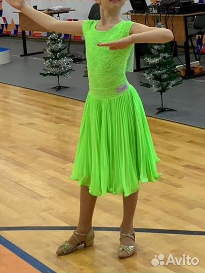 Платье для бальных танцев р 134 DanceVision