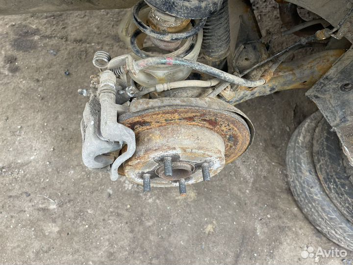 Хендай Солярис задние тормозные диски