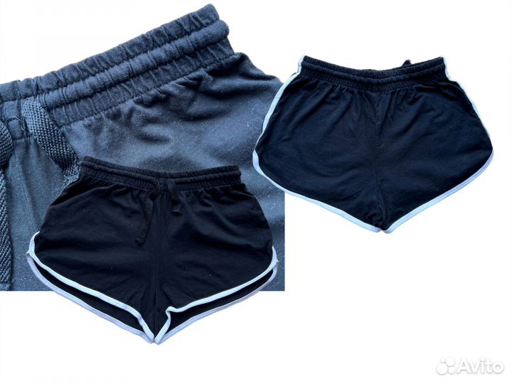 Чёрные шорты женские XS