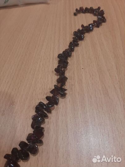 Бусы гранат СССР