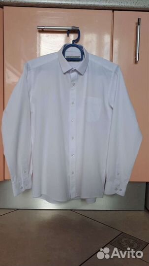 Рубашка белая р.152-158