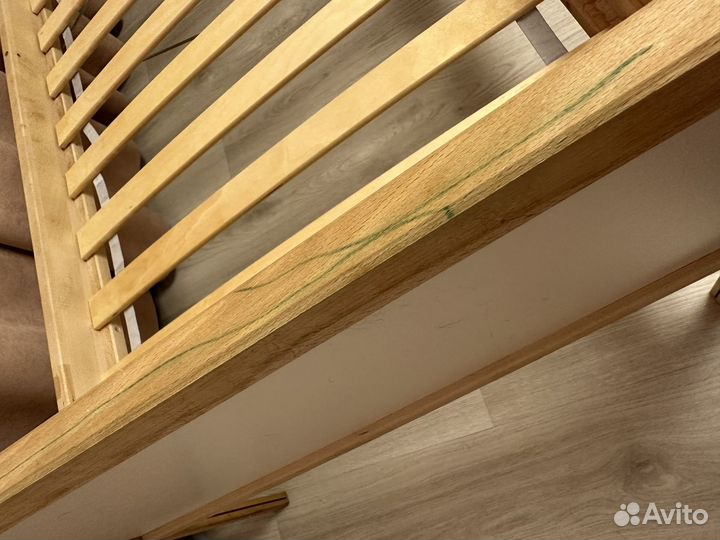 Детская кровать IKEA сниглар