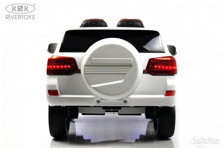 Детский электромобиль Тойота land cruiser полиция