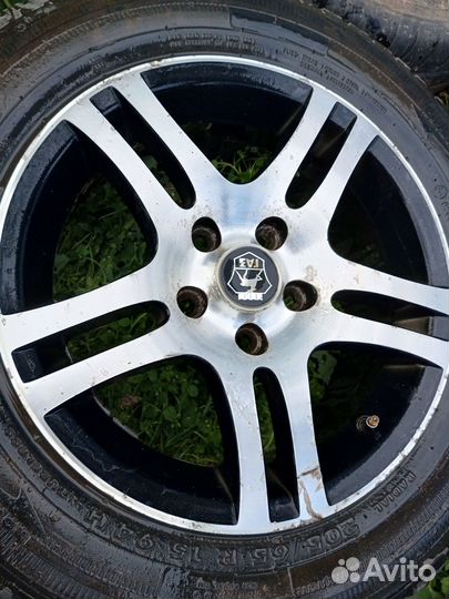 Литые диски, стояли на Волге газ 3102,радиус 15