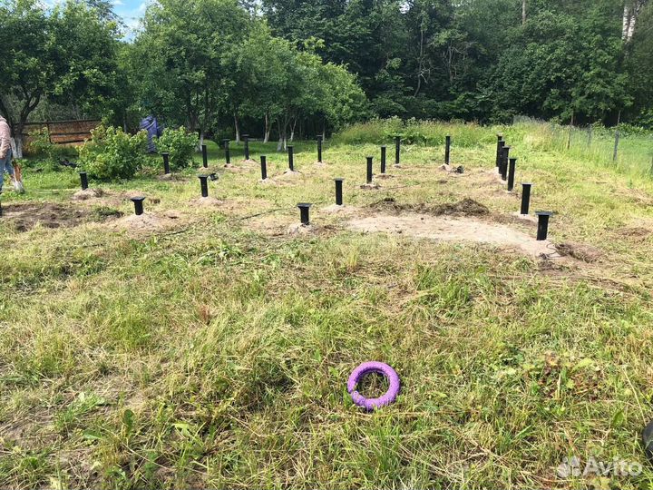 Фундамент из винтовых свай, винтовые сваи