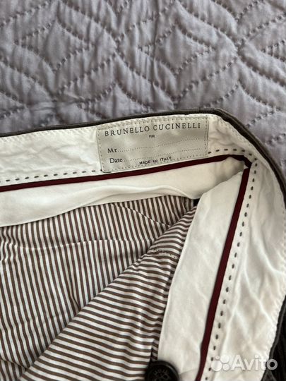 Brunello cucinelli мужские брюки