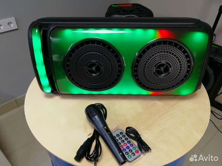 Мощная блютуз колонка 2000W пол метра высотой