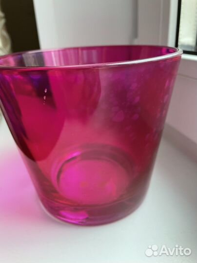 Кашпо стекло