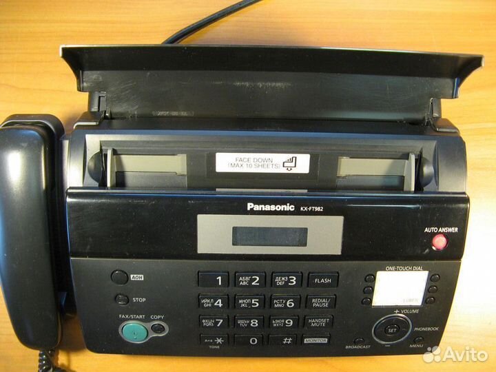Факс аппарат Panasonic KX-FT982