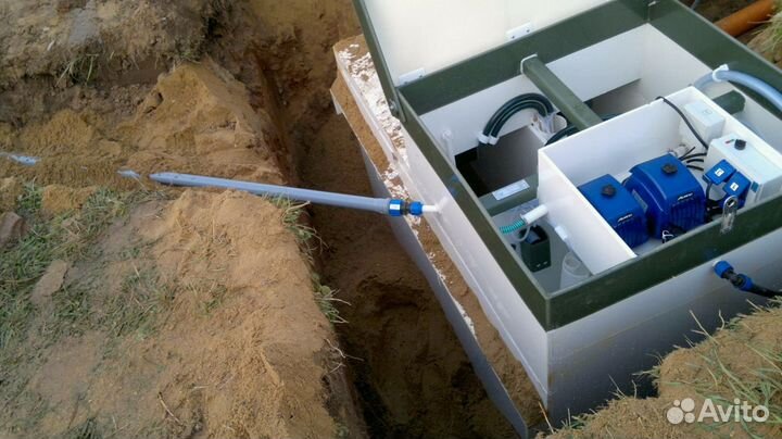 Автономная канализация под ключ. В любой грунт