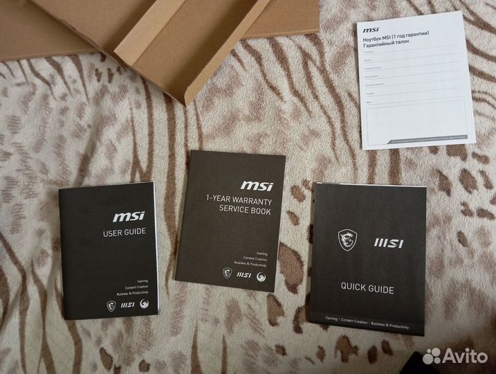 Ноутбук MSI GF76 Katana 17 (B12VFK-271XRU), чёрный