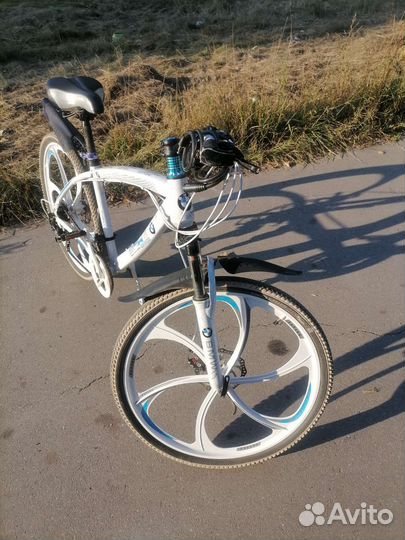 Велосипед скоростной на литых дисках
