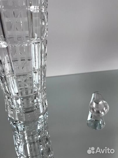 Штоф графин бесцветный хрусталь СССР