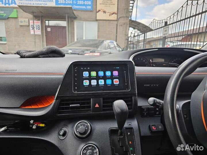 Cистема Android TS18, 3/32 Toyota Sienta (15-22)