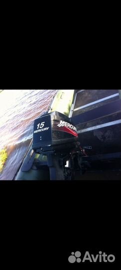 Продам лодку пвх с мотором меркурий 15