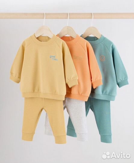 Новый Комплект для девочки Next 80 86