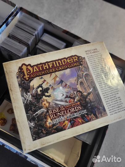 Настольная игра Pathfinder. Карточная игра. +допы