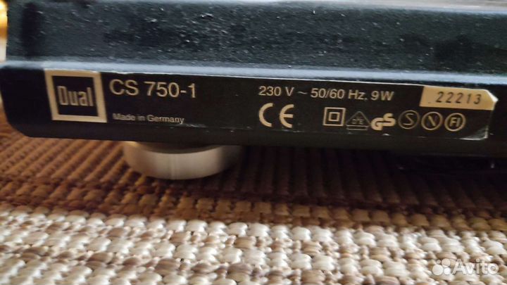 Проигрыватель винила Dual CS 750-1