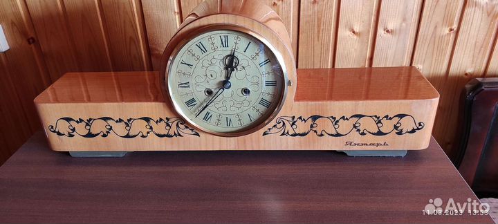 Часы каминные, большие, с боем