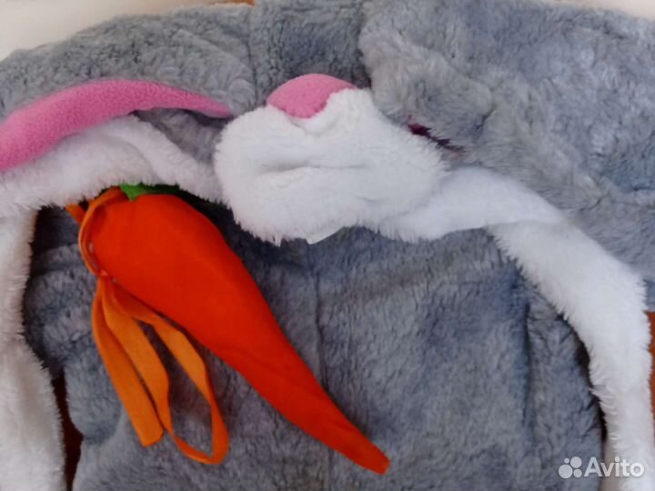 Костюм зайка на 3 годика