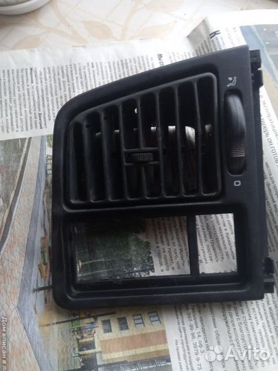 Элемент торпеды с дефлектором обдува,на Фольксваге