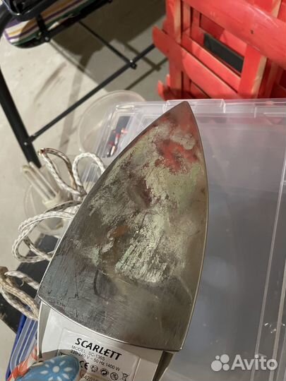 Утюг дорожный