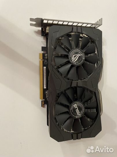 Видеокарта rx 560 Asus ROG strix rx 560 4gb