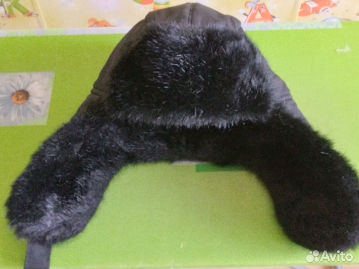 Шапка ушанка для подростка