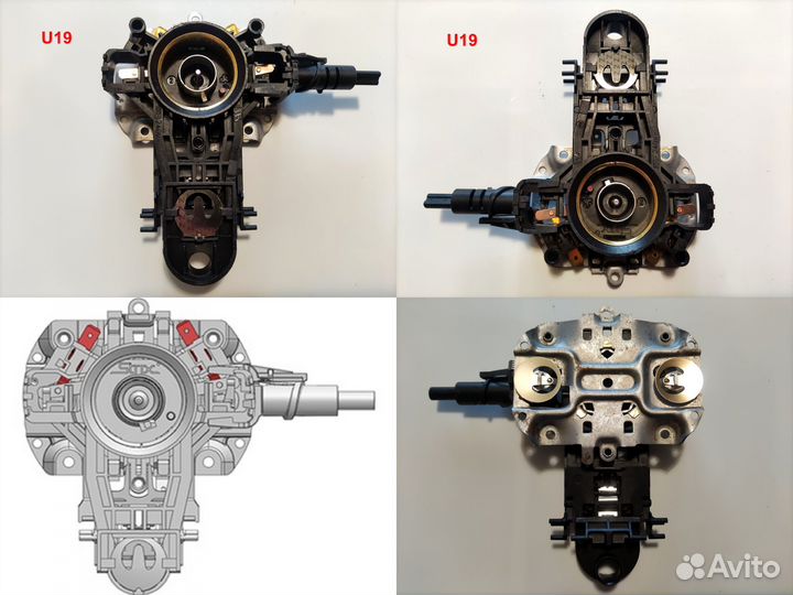 Контактные группы, выключатели, термостаты чайника
